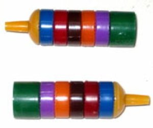 画像2: 【訳あり】ハイペット カラーストーン Sサイズ 2個入り【メール便140円対応】【アクアリウム 水槽用品 熱帯魚】 (2)