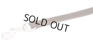 画像4: 瀬川製作所ドイツ鞣(なめし)平引皮(マレーブル茄子カン付　1455)幅15mm　全長140cm【レターパックライト便430円対応】 (4)