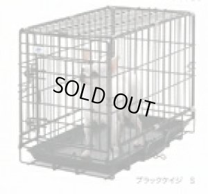 画像2: 在庫限り!嬉しい木製スノコ付 東京ペット ブラックケイジ L 【完売しました・同梱不可】ゲージ 金網 輸送 (2)