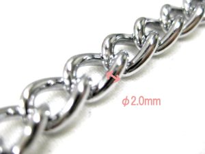 画像2: ぺティオ マンテル犬鎖 小型犬向 φ2.0mm ×長さ135cm【スマートレター180円対応】 (2)