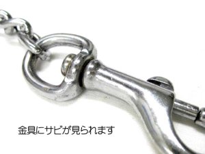 画像3: 【訳あり】ぺティオ マンテル犬鎖φ3.5mm ×長さ165cm 中型犬向【メール便198円対応】 (3)