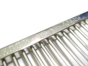画像2: 米国製レスコ 柄付きコーム 荒目 600【メール便140円対応】 ペット用品 コーム (2)