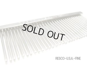 画像2: 最後1点です。米国製レスコ 柄付きコーム 細目 600 ペット用品 コーム (2)