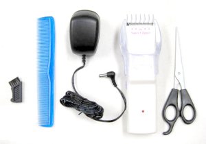 画像4: 【在庫品・訳あり】日本製　スーパーキャット　スーパークリッパー　ペット用バリカン(全犬種+ねこ)(充電・交流/両用式)クシ・ハサミ付き　【レターパックプラス便600円対応】 (4)