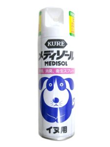 画像1: KURE　メディゾール　犬用消臭スプレー　200ml【宅配便のみ対応】 (1)