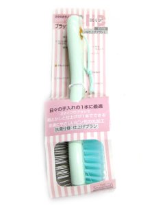 画像2: スーパーキャット ブラッシング ピン&仕上げブラシL グリーン【定形外郵便450円対応】 (2)