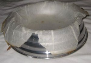 画像3: 【大変訳あり】大型犬用　アルミニウム製富士型食器【定形外郵便660円対応】 (3)