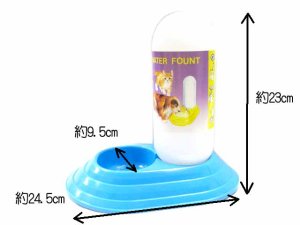 画像3: ペットウォーターフォント　ペット用給水器【簡易包装・定形外郵便450円対応】 (3)