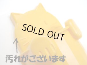 画像4: 【訳あり】猫用スプーンホルダー　オレンジ　【定形外郵便対応】 (4)
