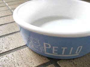 画像3: 【店頭展示品】ペティオ グルメディッシュ大(犬・猫用食器) ブルー 【定形外郵便660円対応】 (3)
