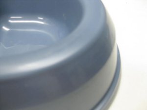 画像2: MADE IN U.S.A(米国製) 東京ペット ペットダイナーダブルMサイズ ペット用食器 ブルーグレー (2)