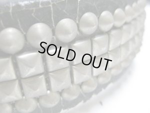 画像4: 【大変訳あり】ドギーマン平首輪E（菊座トチカン付）幅42mm　日本犬用ブラック【定形外郵便660円対応】 (4)