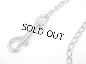 画像2: 【訳あり】ドギーマン マンテル犬鎖(小)/2.0mm(線径) x 1300mm(全長) 日本製 小型犬用 パッケージなし【スマートレター180円対応】 (2)