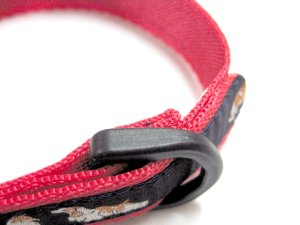 画像2: ハンドラーウーベンカラー小型犬用 マルチーズとポメラニアン柄!首回り約21cmまで 全長27cm【定形外郵便120円対応】 (2)