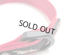 画像2: ハンドラーウーベンカラー小型犬用　ダックス柄！　首回り約26cmまで　全長32cm【定形外郵便120円】 (2)