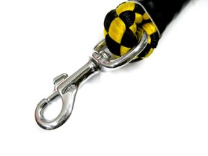 画像3: 【訳あり】堀田　パイレンリード　大型犬用引紐　21mm　イエロー・ブラック【レターパックプラス600円】 (3)