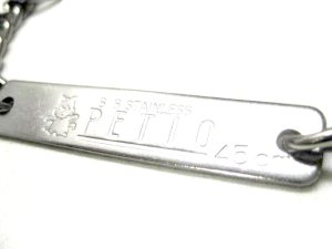 画像2: ぺティオ ステンレスチェーン 中型犬用首輪 φ2.5mm×45cm【スマートレター便180円対応】 (2)