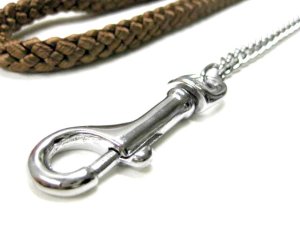 画像2: 【訳あり】ペティオ ウォークチェーン Φ10mm (小型犬用)ブラウン 【パッケージなし・メール便198円対応】 (2)