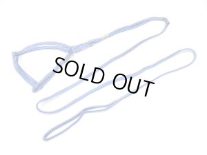 画像1: 【パッケージなし】ペティオ　シーマ胴輪付きリード（小型犬用ハーネス付引き紐）5mm　ブルー【メール便140円】 (1)