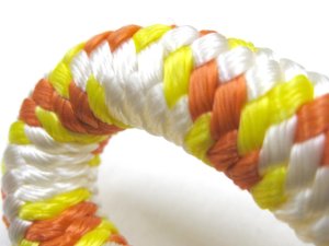 画像3: ぺティオ ソフトショックリード 中型犬用引紐 15mm×160cm オレンジ【定形外郵便660円対応】 (3)