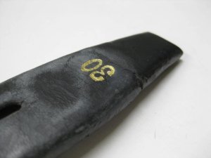 画像7: 【大変訳あり】ペティオ2列びょう付き平首輪(菊座鋲付)幅30mm日本犬用  (7)