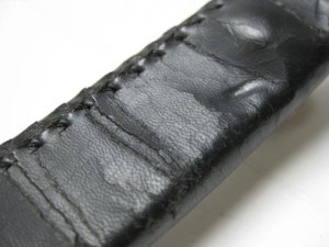 画像6: 【大変訳あり】ペティオ2列びょう付き平首輪(菊座鋲付)幅30mm日本犬用  (6)