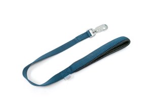 画像1: 【訳あり】ぺティオ　エアクッションショートリード　中型犬用　ネイビーブルー　19mm×65cm【メール便198円対応】 (1)