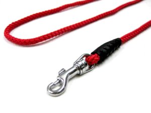 画像2: ぺティオ パイレンリード 小型犬用引紐 5mm レッド【パッケージなし・定形外郵便140円対応】 (2)