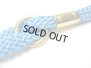 画像2: ペティオ ハニーハーネスリード(小型犬用胴輪付引き紐)5mm ライトブルー【パッケージなし・メール便改定後140円対応】 (2)