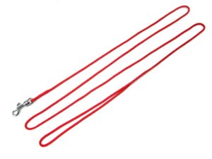 画像1: ペティオ　ナイロンリード(シンプルなリードです)　小型犬用3mm×140cm　レッド【メール便120円対応】 (1)