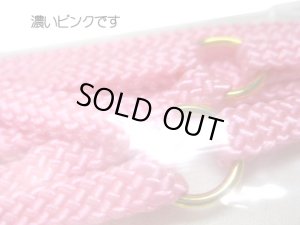 画像5: 最後の1点・ペティオ ハニーハーネスリード(小型犬用胴輪付引き紐)5mm 濃いほうのライトピンク【メール便改定後140円対応】 (5)
