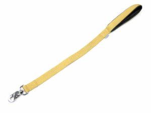 画像2: 【訳あり】ぺティオ　短いエアクッションリード　中・大型犬用短引25mm×650mm　マスタード【メール便185円対応】 (2)