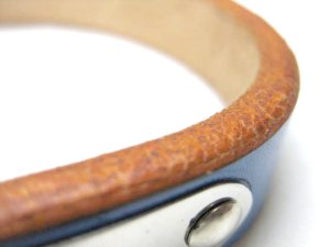 画像4: 【在庫限り】瀬川製作所 鋲なし一枚皮平首輪(1010)　幅18mm　首廻り29-35cmの犬用【定形外郵便140円対応】 (4)