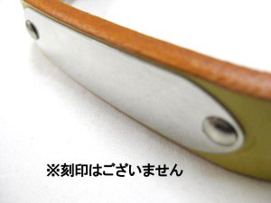 画像3: 【在庫限り】瀬川製作所 鋲なし一枚皮平首輪(1012)　幅24mm　首廻り38-44cmの犬用【定形外郵便140円対応】 (3)