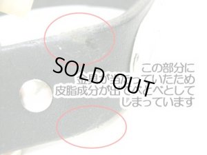 画像5: 【大変訳あり】瀬川製作所ドイツ鞣(なめし)一枚皮平首輪(1047)　幅27mm　首廻り39-50cm　ブラウン【定形外郵便350円対応】 (5)