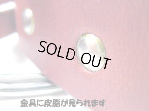 画像3: 【タグなし・訳あり】瀬川製作所ドイツ鞣(なめし)一枚皮平首輪(1048)　ブラック　幅30mm　首廻り40-51cmの犬用【定形外郵便450円対応】 (3)