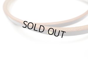 画像2: 瀬川製作所色付平引皮（1081）9mm　ブラウン【メール便185円対応】 (2)