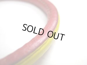 画像3: 【訳あり・店頭展示品】瀬川製作所半丸首輪 (1112) サイズ1号  イエロー 首まわり22-26cm【メール便120円対応】 (3)