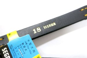 画像3: 瀬川製作所ドイツ鞣(なめし)二頭引　（1212）18mm　ブラック【メール便185円対応】 (3)