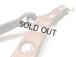 画像7: 【訳あり】瀬川製作所ドイツ鞣(なめし)軽便胴輪　(1223)　15mm　胴廻り69cmの犬用ブラウン【メール便185円対応】 (7)