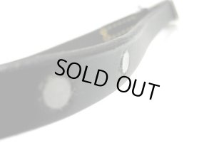 画像5: 【1点のみ・在庫品】瀬川製作所ドイツ鞣(なめし)　の型　引締　スパイク・ストッパー付15mm　ブラック【メール便198円対応】フルチョーク　スパイクカラー しつけ (5)