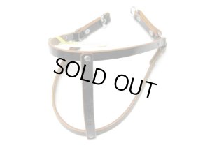 画像3: 【訳あり】瀬川製作所多脂軽便胴輪　(1148）幅10mm　少し大きめの49cmブラウン【メール便180円対応】 (3)