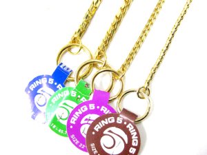 画像2: RING 5 スネークチェーンカラー ゴールド 4mm x 22インチ(長さ55.9cm)【メール便198円対応】 (2)