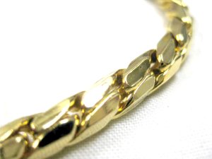 画像2: RING 5 スネークチェーンカラー ゴールド 6mm x 16インチ(長さ40.6cm)【メール便198円対応】 (2)