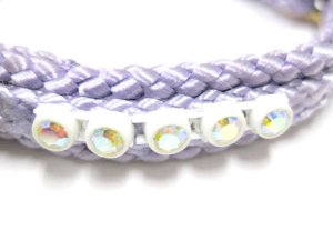 画像2: ターキー　アメリカンカラーラベンダー　21－26cm　猫・超小型犬用【メール便改定後140円対応】【犬具　首輪　くびわ】 (2)