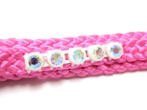 画像2: ターキー　アメリカンカラーピンク　18－22cm　猫・超小型犬用【メール便改定後140円対応】【犬具　首輪　くびわ】 (2)