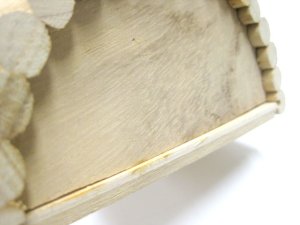 画像3: 【在庫品】ミニアニマン　プレイングトイ　丸太の家Sサイズ【小動物　リス　ハムスター】 (3)