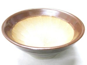 画像1: 小鳥用（野鳥用） すり鉢（スリ鉢）陶器製　【定形外郵便不可】 (1)