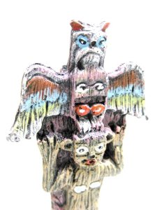 画像2: コトブキ工芸 水槽用置物 トーテムポールパタパタ【アクアリウム 水槽用品 熱帯魚】 (2)