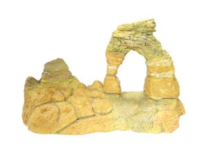画像2: 【訳あり】コトブキ工芸 秘境にそびえたつ不思議な岩石 アーチロックW【アクアリウム 水槽用品 熱帯魚】 (2)